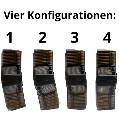 CROSS INDUSTRIES AR-15 Magazinset aus zwei 10 Schuß Magazinen Kaliber .223Rem GEN 2!