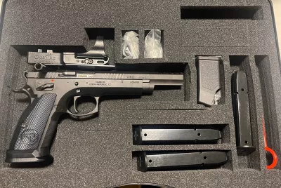 CZ Pistole 75 TS Open Czechmate 9mmLuger
