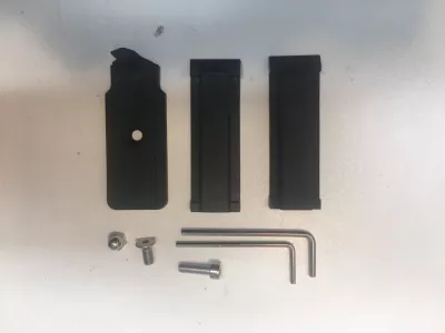 DAA Racer Kunststoff Magazintasche für zweireihige Hi Cap Magazine schwarz