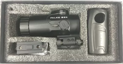 Magnifier Falke B3X, Ideale Ergänzung für Ihren Red Dot. IPSC, BDMP