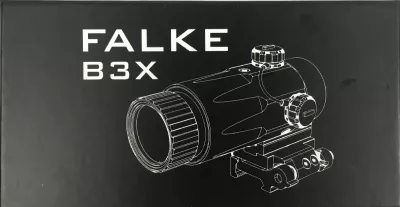 Magnifier Falke B3X, Ideale Ergänzung für Ihren Red Dot. IPSC, BDMP