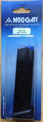 Magazin Mecgar CZ 9mm Para 17 Schuß für CZ 75 B, Mamba, Shadow I und II