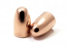 500 Geschosse 9mm/.38SA .356 Diameter, 115 grain, Rundkopf