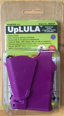 Uplula Universelle Magazinladehilfe für Pistolenmagazine der Firma Maglula