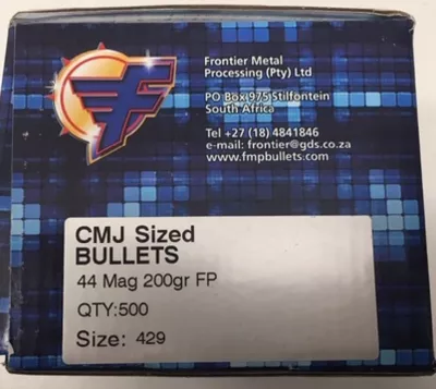 500 Frontier Geschosse .44. 429 Diameter 200 grain FLATPOINT Restrike!