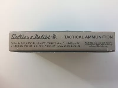20 Stk. Sellier & Bellot .300 AAC Blackout Vollmantel 9,55g/147grs