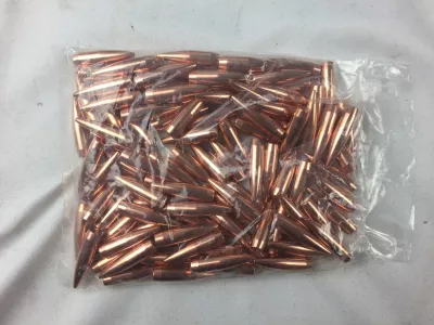 100 Stk. Hornady Match #305015 .308 Dia 168 grain BTHP