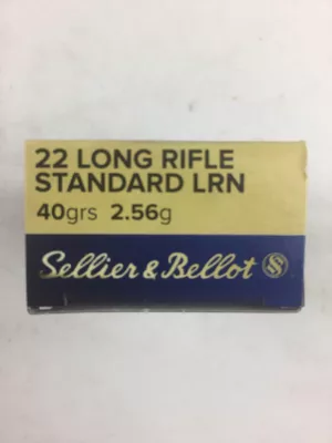 500 Stk. S&B Club .22 lfb 40 grain RN SV