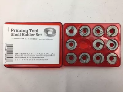 Lee Hülsenhalter 11 Stück für Lee Zündhütchensetzgerät Auto Bench Prime