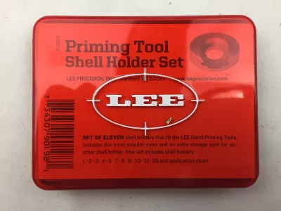 Lee Hülsenhalter 11 Stück für Lee Zündhütchensetzgerät Auto Bench Prime