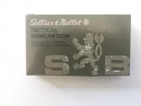 20 Stk. Sellier & Bellot .300 AAC Blackout Subsonic FMJ 13g/200grs