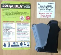 22Uplula Magazinladehilfe für Pistolenmagazine im Kalber .22 lfb für doppelreihige Magazine