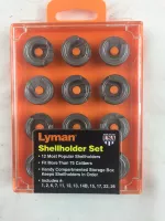 Lyman Hülsenhalter Set 12 Stück für Pressen und E-ZEE Zündhütchensetzer