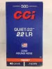 500 Stk. CCI Quiet .22 lfb 40grain Subsonic