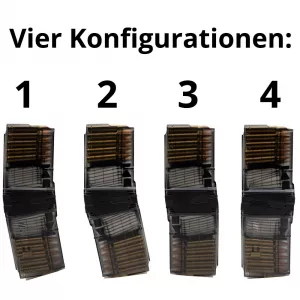 CROSS INDUSTRIES AR-15 Magazinset aus zwei 10 Schuß Magazinen Kaliber .223Rem GEN 2!
