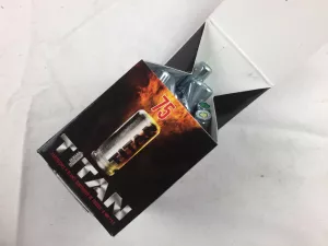 Platzpatronen 9mm P.A.K. (.380) Titan 75 Stück für Pistolen