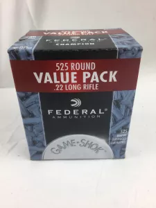 1050 stk. Federal Champion (#745) .22lfb 36 grain HV verkupfert
